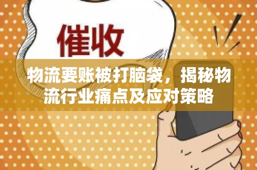 物流要账被打脑袋，揭秘物流行业痛点及应对策略
