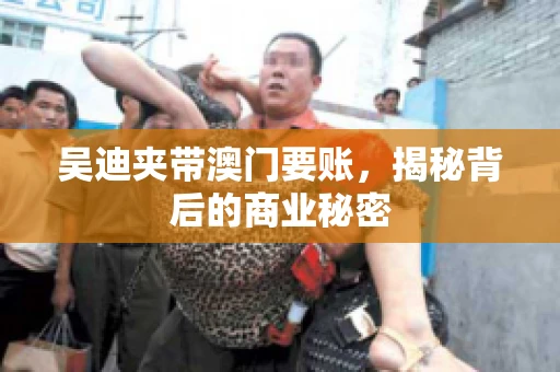 吴迪夹带澳门要账，揭秘背后的商业秘密
