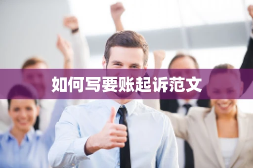 如何写要账起诉范文