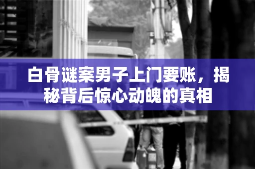 白骨谜案男子上门要账，揭秘背后惊心动魄的真相