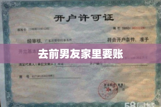 去前男友家里要账